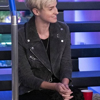 Christina Kartchner Never Have I Ever Suede Jacket
