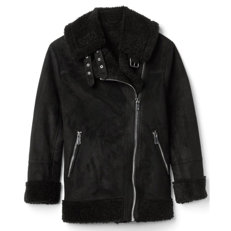 Nora Antony Upload Black Suede Jacket Nora Antony Upload Black Suede Jacket