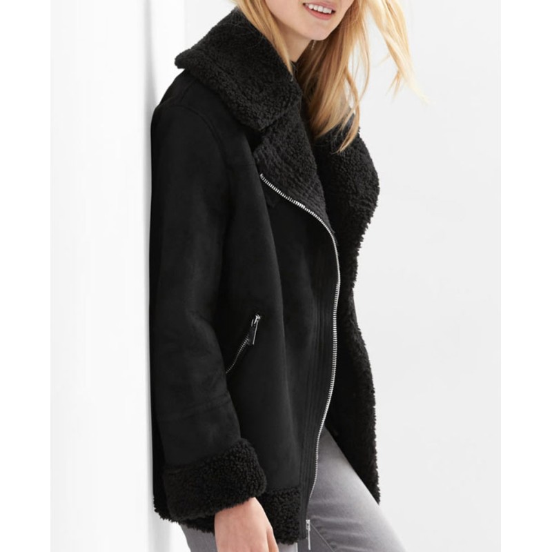 Nora Antony Upload Black Suede Jacket Nora Antony Upload Black Suede Jacket