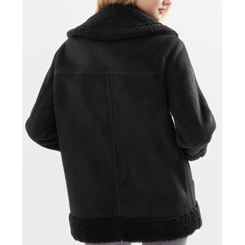 Nora Antony Upload Black Suede Jacket Nora Antony Upload Black Suede Jacket
