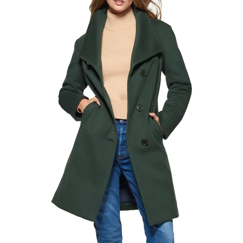 Super Fine Virgin Green Wool Coat Super Fine Virgin Green Wool Coat