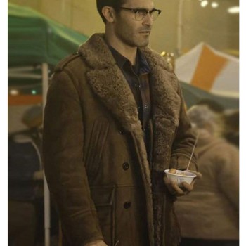 Superman and Lois Tyler Hoechlin Double Breasted Coat