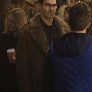 Superman and Lois Tyler Hoechlin Double Breasted Coat