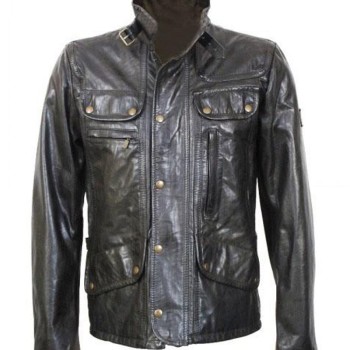 Dean Winchester Supernatural Black Leather Jacket