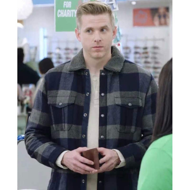 Spencer Ralston Superstore Blue and Grey Jacket