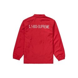 Supreme 1-800 Coaches Red Jacket