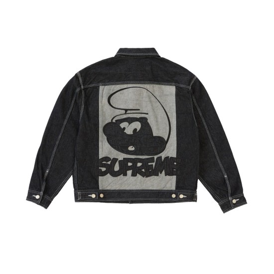 supreme denim trucker jacket