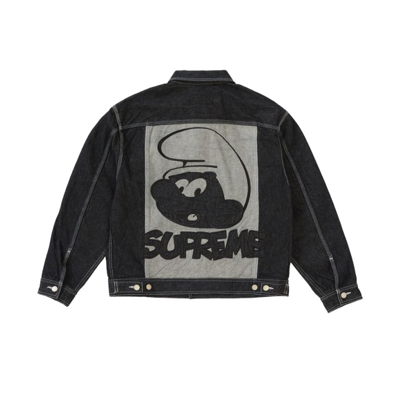 Smurfs Trucker Denim Jacket Smurfs Trucker Denim Jacket