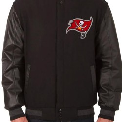 Tampa Bay Buccaneers Varsity Black Jacket