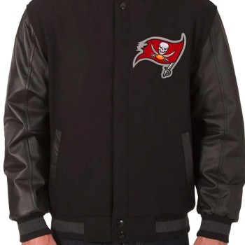 Tampa Bay Buccaneers Varsity Black Jacket