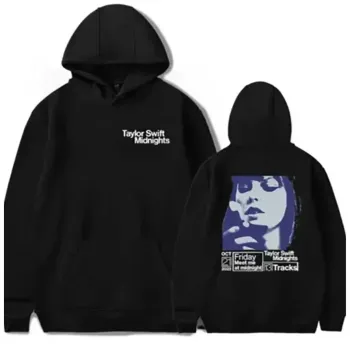 Taylor Swift Midnights Black Hoodie