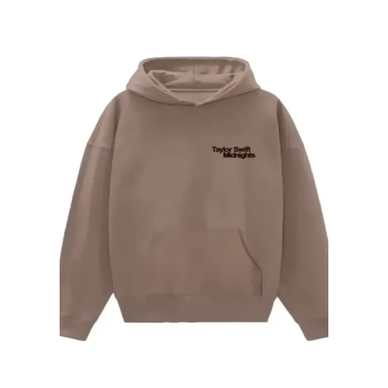 Taylor Swift Midnights Brown Hoodie Taylor Swift Midnights Brown Hoodie