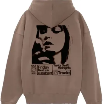 Taylor Swift Midnights Brown Hoodie
