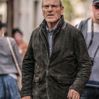 Tcheky Karyo Baptiste Black Suede Jacket