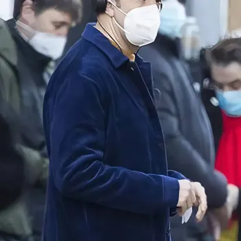 Ted Lasso Jason Sudeikis Blue Jacket