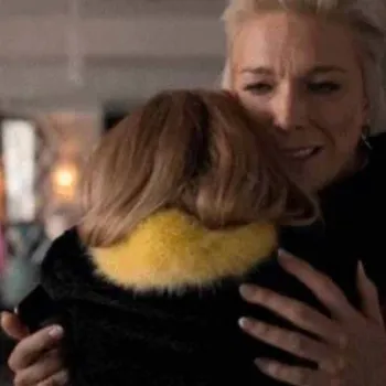 Ted Lasso S3 Juno Temple Fur Jacket