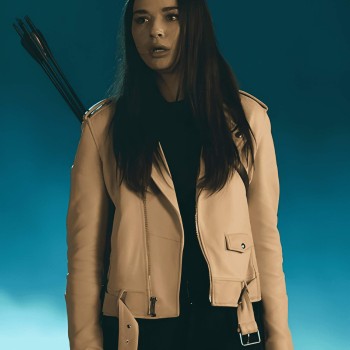 Teen Wolf 2023 Crystal Reed Leather Jacket
