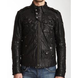 Teen Wolf Tyler Hoechlin Black Leather Jacket