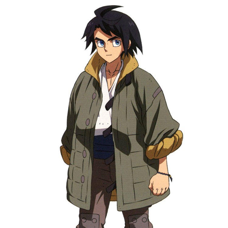 Mikazuki Augus Tekkadan Green Coat Mikazuki Augus Tekkadan Green Coat
