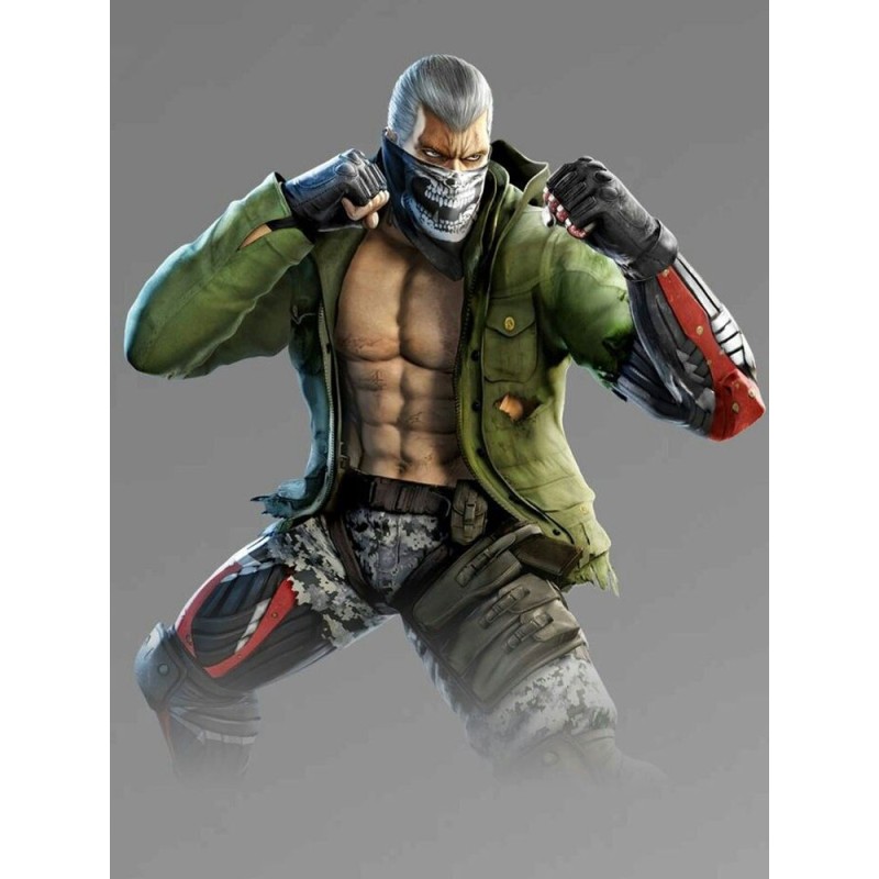 Bryan Fury Tekken Green Jacket Bryan Fury Tekken Green Jacket