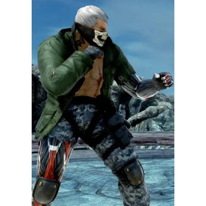 Bryan Fury Tekken Green Jacket Bryan Fury Tekken Green Jacket