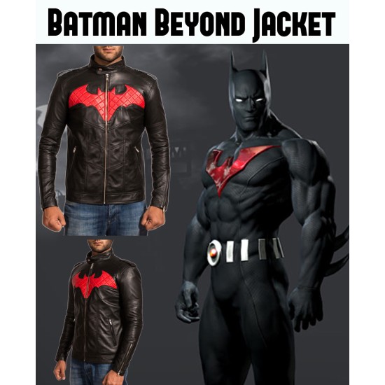 Batman Beyond Terry Mcginnis Leather Jacket