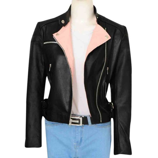 The 5th Wave Chloe Grace Moretz Black Leather Jacket