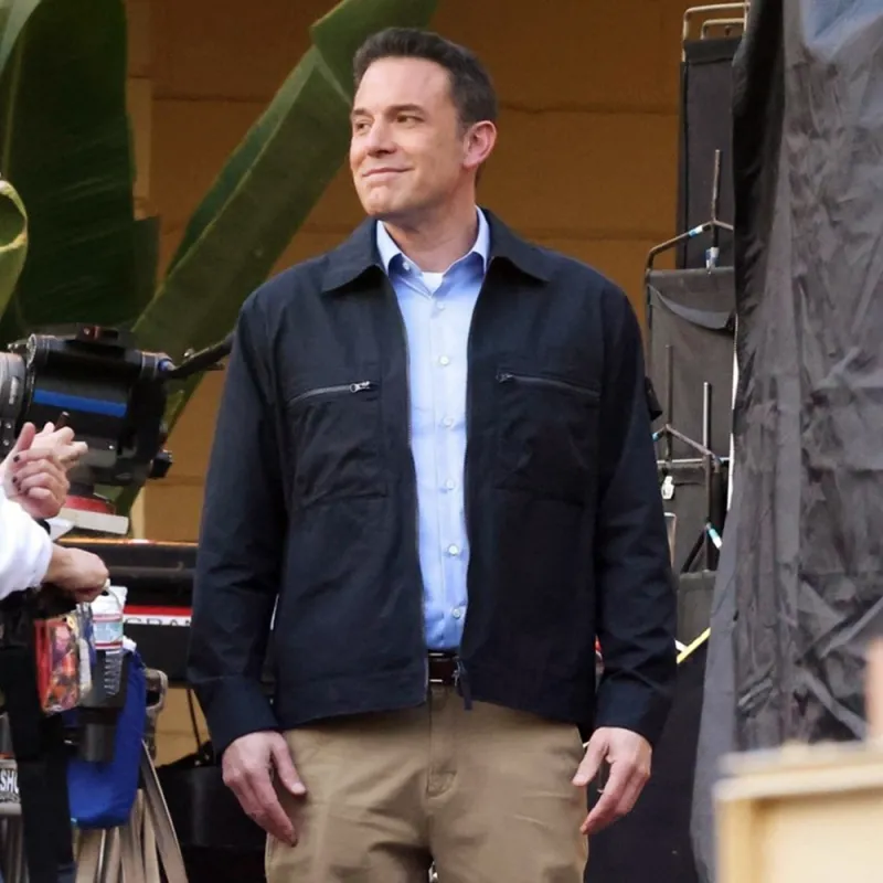 The Accountant 2 Ben Affleck Black Jacket