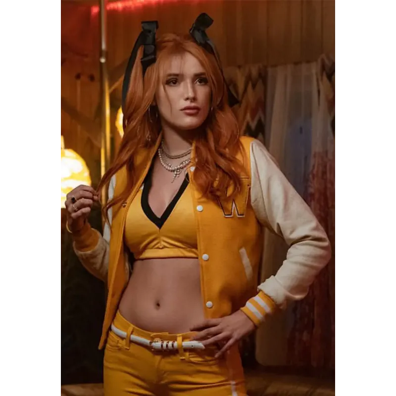 The Babysitter 2 Bella Thorne Varsity Jacket The Babysitter 2 Bella Thorne Varsity Jacket