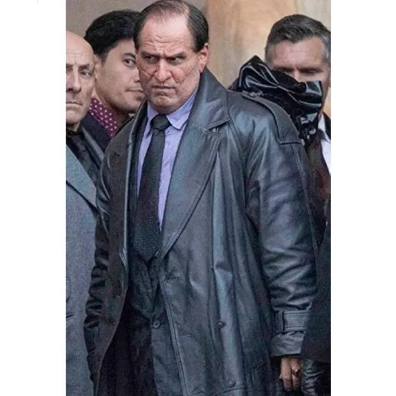 The Batman The Penguin Leather Coat The Batman The Penguin Leather Coat