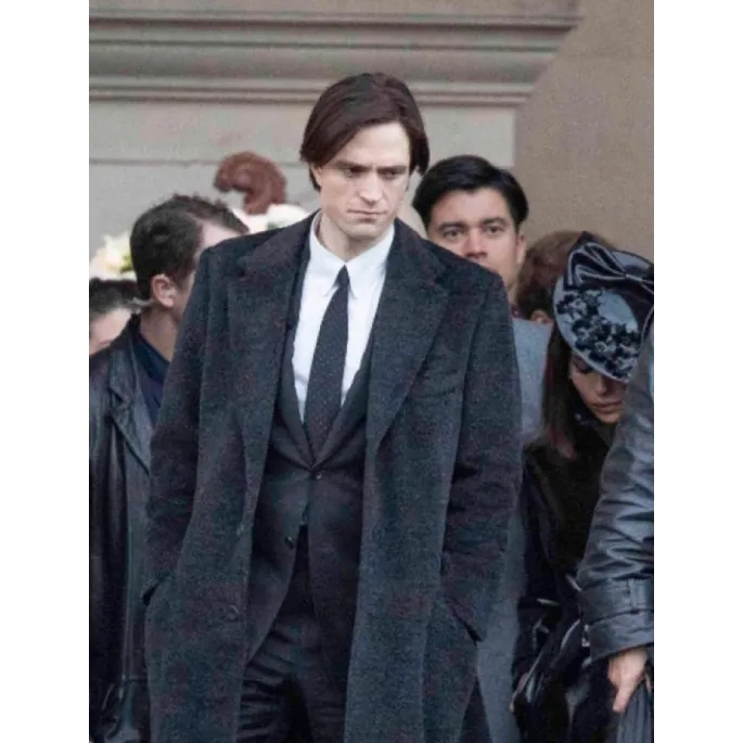 The Batman Bruce Wayne Trench Coat The Batman Bruce Wayne Trench Coat