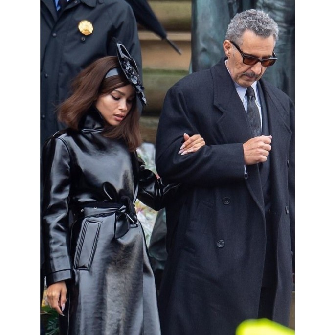 The Batman Zoe Kravitz Leather Coat The Batman Zoe Kravitz Leather Coat