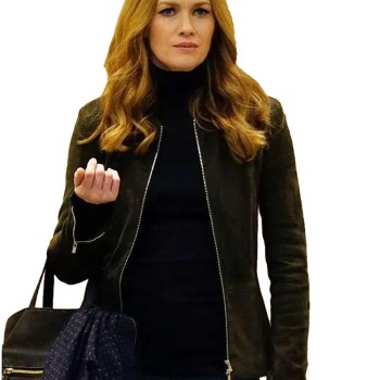 The Catch Mireille Enos Peplum Jacket
