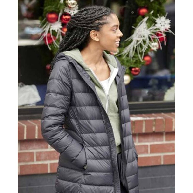 The Christmas Doctor Rhinnan Payne Grey Puffer Jacket The Christmas Doctor Rhinnan Payne Grey Puffer Jacket