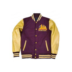 The College Dropout Kanye Maroon Jacket