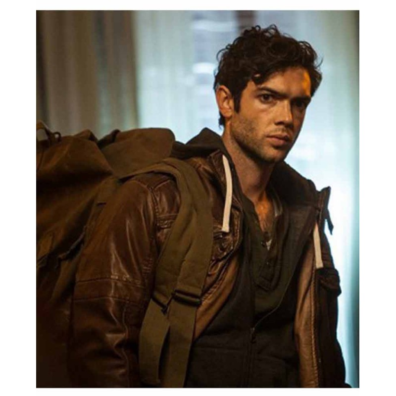 Ethan Peck The Curse of Sleeping Beauty Leather Jacket Ethan Peck The Curse of Sleeping Beauty Leather Jacket
