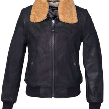 The Defenders Jessica Henwick Fur Collar Bomber Leather Jacket