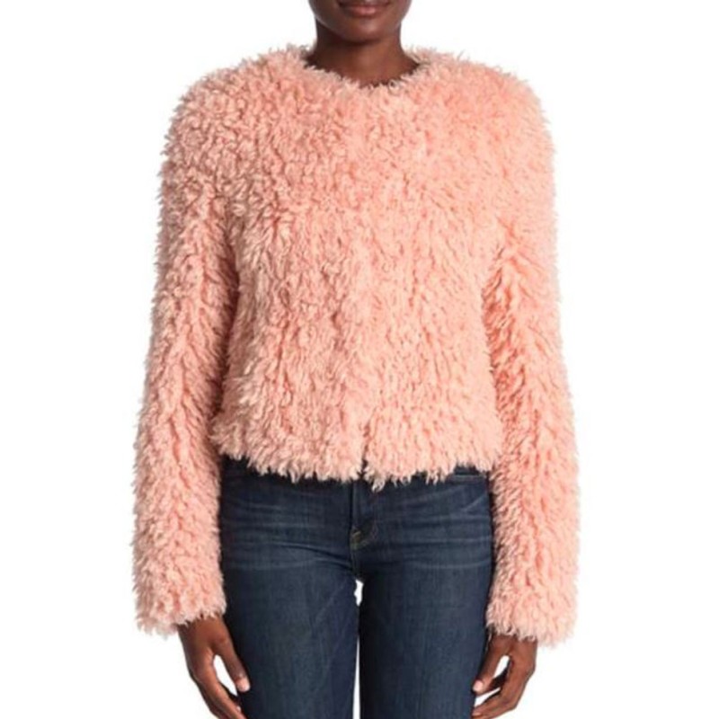 Laya Deleon Hayes The Equalizer Fur Jacket Laya Deleon Hayes The Equalizer Fur Jacket