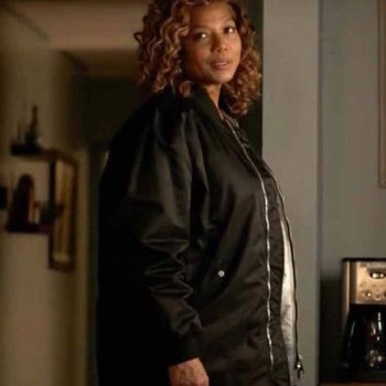 Queen Latifah The Equalizer Black Bomber Jacket