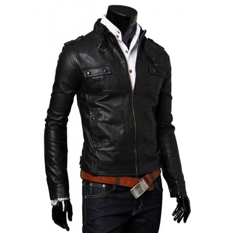 The Finest Hours Eric Bana Black Leather Jacket The Finest Hours Eric Bana Black Leather Jacket