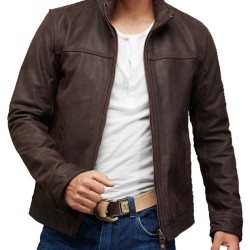 The Following Mike Weston Dark Brown Leather Jacket