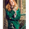 Ashleigh Cummings The Goldfinch Green Coat