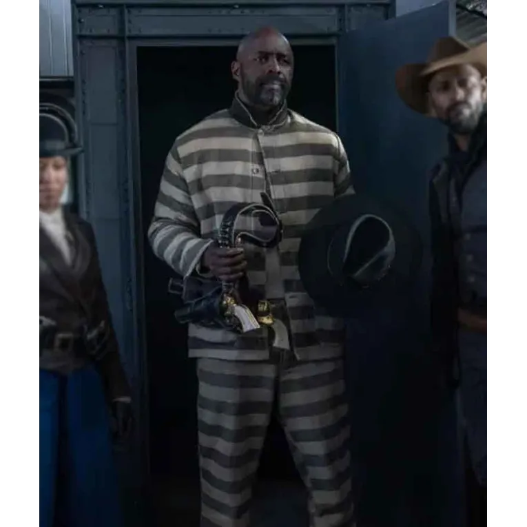 The Harder They Fall Idris Elba Prisoner Suit The Harder They Fall Idris Elba Prisoner Suit