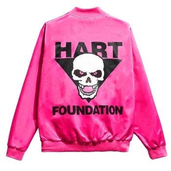 The Hart Foundation Bret Hart Pink Jacket