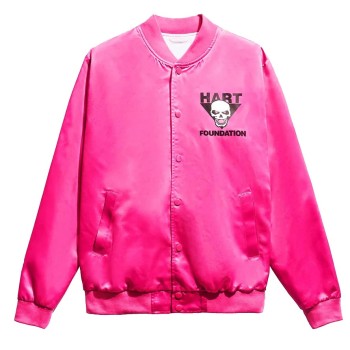 The Hart Foundation Bret Hart Pink Jacket