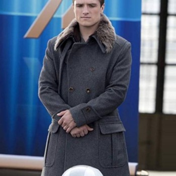 The Hunger Games Catching Fire Josh Hutcherson Wool Coat