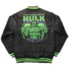 The Incredible Hulk Down Black Puffer Jacket The Incredible Hulk Down Black Puffer Jacket