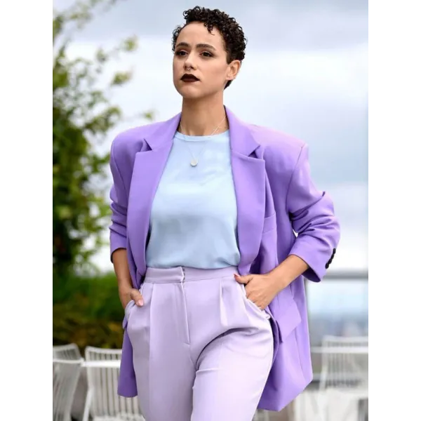 The Invitation Nathalie Emmanuel Blazer The Invitation Nathalie Emmanuel Blazer
