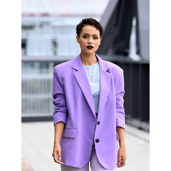The Invitation Nathalie Emmanuel Blazer The Invitation Nathalie Emmanuel Blazer
