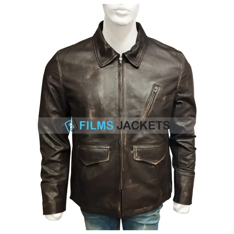 The Irishman Robert De Niro Brown Leather Jacket The Irishman Robert De Niro Brown Leather Jacket